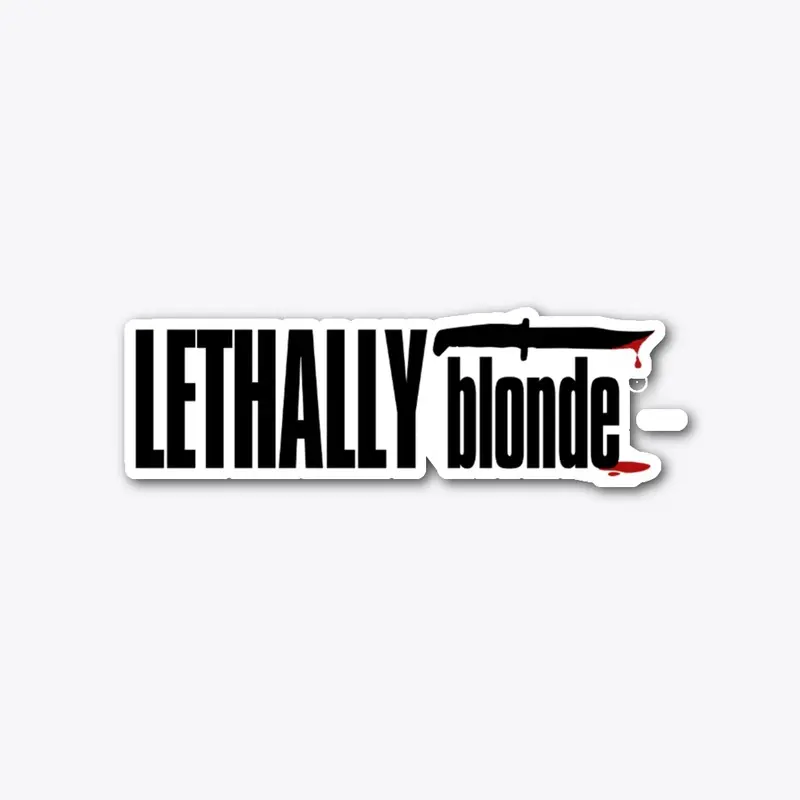 Lethally Blonde Logo